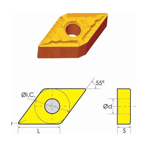 Hhip DNMG-432-PM Coated Carbide Insert 6000-9432