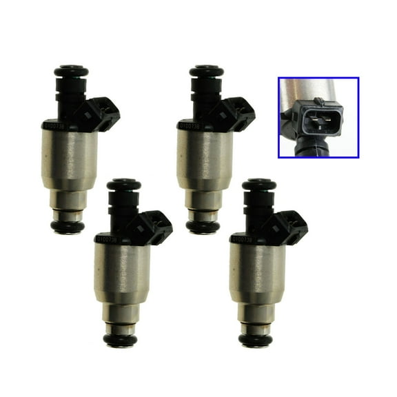 TRQ Fuel Injector Set of 4 Kit for Saturn SL2 Sedan SC2 Coupe SW2 Wagon DOHC FIA60510 Fits select: 2001 SATURN SW1
