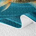 thumbnail image 5 of Erosebridal Cartoon Fish Twin Quilt Set, Marine Wildlife Twin Coverlet Set, Black Reversible 2-Piece, 1 Bedspread and 1 Pillowcase, 5 of 7