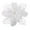 White, variant on Christmas Artificial Flowers 12 Pcs Artificial Christmas Flowers Decorations Glitter Xmas Tree Flower Ornaments Arrangements Wedding Table Decor