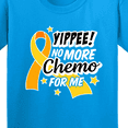 thumbnail image 4 of Inktastic Chilhood Cancer Awareness Yippee No More Chemo for Me Youth T-Shirt, 4 of 5