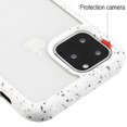 thumbnail image 2 of Apple iPhone 11 PRO MAX Phone Case Hybrid [Rigid Panel] [TPU Cushion] Enhanced Hand-Grip TPU Cushion Frame + Transparent Clear Shock-Absorbing Armor Rubber Bumper White Cover for iPhone 11 Pro Max, 2 of 2