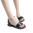thumbnail image 4 of OAVQHLG3B Sandals for Women Under $10 Sandals Women With Comfortable Indoor And Outdoor Sandals Leisure Slippers, 4 of 8