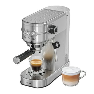 Ihomekee Espresso Machine Coffee Makers 15 Bar Cappuccino Machines with Milk  Frother for Espresso/Cappuccino/Latte/Mocha for Home Brewing 1350W 
