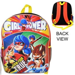 2 Item Miraculous Ladybug 16 Backpack Plus 2pk Lip Balm on Card BE MIRACULOUS