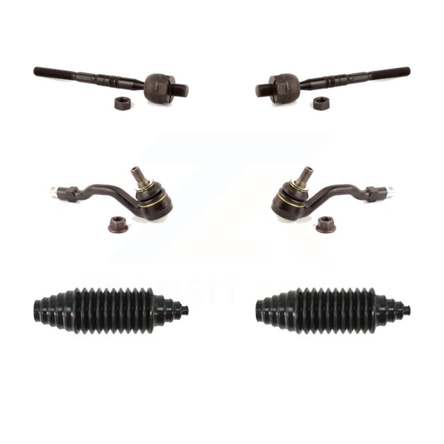 Transit Auto - Front Steering Tie Rod End & Boot Kit For BMW X5 X3 X6 KTB-100262