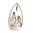 thumbnail image 4 of Figura de Natividad Macarena Decoración de nacimiento de Jesús resina 12,5 cm x 7,2 cm x 20 cm, 4 of 8