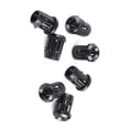 thumbnail image 3 of 3mm LED 50Pcs Lamp Socket Diode Holder Nylon Black Clip Bezel Mount Useful, 3 of 5