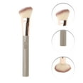 thumbnail image 3 of Unique Bargains 1 Pc Durable Contouring Makeup Brush Light Coffee Color Nylon Hair Aluminum Tube Plastic Handle, 3 of 5