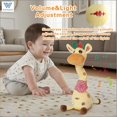 thumbnail image 4 of Juguete de jirafa bailando de peluche WHNKFB para bebés de 6 a 12 meses, 4 of 7