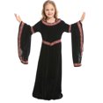 thumbnail image 4 of Penkiiy Cosplay Party Dress Toddler Kids Party Girls Fashion Vampires Cosplay Party European Style Medieval Clothing Dress Cloak, 4 of 9