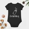thumbnail image 4 of Drinking Buddies - Matching Twin Babies - Baby Clothes - Funny Newborn Bodysuit Outfits for Boys And Girls Black-style 18months, 4 of 7