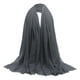 thumbnail image 1 of Bufanda de mujer, , Bufandas de verano, Bufanda de seda, Bufanda de algodón, Todos gris Yuyangstore Bufanda de algodón suave para mujer, 1 of 7