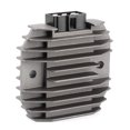 thumbnail image 2 of Fugacal Motorcycle Voltage Rectifier, Aluminium Alloy Regulator Rectifier Motorcycle Parts Fit For YZF YZFR6 FZ6 XP T-MAX, 2 of 8