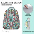 thumbnail image 2 of Mandala Students Backpack for School Multifunctional Students’s Backpack with Bohemian Ethnic and Psychedelic Trippy Mandala Patterns, 2 of 6