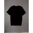 thumbnail image 2 of Men'S Vintage Paris Romantic T-Shirt, Crew Neck, Asymmetrical Alphabet Print, Regular Fit, Slight Stretch, 2 of 5