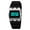 Silver, variant on Men's Square Digital Watch – Waterproof EL Backlight Wristwatch with Stopwatch, Alarm & Multifunction Display