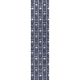 thumbnail image 4 of JONATHAN Y TUSCAN SUN 2 x 8 Runner Rug, Soren Geometric - Navy/Cream, TSN304C-28, 4 of 5