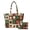 Christmas Patchwork, variant on Yspwyqan Christmas Puppys Quilted Tote Bag for Women, Portable Large Teacher Shoulder Bag Organizer with Matching Purse for Holiday Travel Work Shopping Daily Use