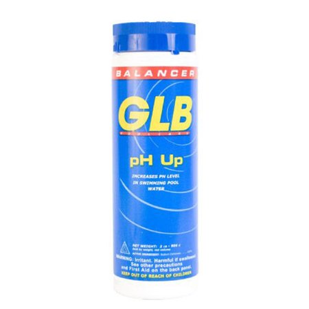 GLB 71244 pH Up 2LB Pool Water Balancer Increases pH
