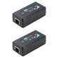 thumbnail image 1 of 2X Extensor POE de 1 Puerto 10 / 100Mbps con Entrada / Salida Estándar IEEE 802.3Af para Cámara IP Distancia de Transmisión 120 Metros, 1 of 5