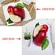 thumbnail image 4 of Nuevas toallas de fruta roja de manzana, tamaño 35 x 35 cm, 35 x 75 cm, toallas cuadradas y rectangulares, impresión de tela de toalla de algodón, logotipo personalizado, 4 of 5