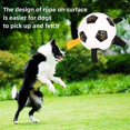 thumbnail image 4 of Pelota De Fútbol Para Perros, Pelota Interactiva para Mascotas para Interiores Y Exteriores, Regalos De Cumpleaños para Cachorros, Juguete De Agua para Perros Duradero Y Divertido, Juego De, 4 of 5