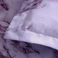 thumbnail image 4 of HAHDAXIA Super Soft Polyester Duvet Cover Set Rock Pattern Printed Pillowcase Bedding Set (Purple, Single), 4 of 6