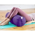 thumbnail image 4 of BuySphere Yoga Bolster Pillow for Restorative Yoga Meditation Bolster 100% Cotton Cylindrical Meditation Cushion Firm Yoga Cushion Bolster Washable Cover Body Pillow for Balance Support Asana Poses, 4 of 15