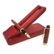 thumbnail image 1 of Red Wooden Fountain Pen with Stylish Gift Box for Writing Comfortable Grip and Great Hand Feeling, 1 of 3