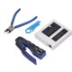 thumbnail image 5 of Kit De Herramientas De Engarzado RJ45, Herramienta Pelacables De Red De Engarzado, Engarzador Ethernet Todo En Uno Para Engarzado De Conectores Modulares Cat5e Cat6 Cat6a 8P8C, 5 of 8