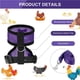 thumbnail image 5 of Billuyoard Arnés de pollo Chaleco transpirable para mascotas con correa Arnés de entrenamiento de pollo cómodo para pato de pollo Juegos de accesorios de baño No.11 Billuyoard HA042366-11, 5 of 5