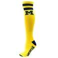 thumbnail image 1 of Donegal Bay NCAA Michigan Wolverines Maize Tube Socks, One Size, Blue, 1 of 4