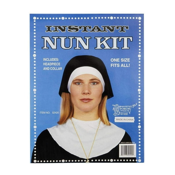 Kit de disfraces Forum Novelties Biblical Times para monja para adultos
