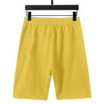 thumbnail image 4 of BiZtdJrK Loose Casual Cargo Shorts for Men Big and Tall Drawstring Summer Shorts Comfy Breathable Lounge Shorts with Pockets on sale prime Yellow XXXL, 4 of 6