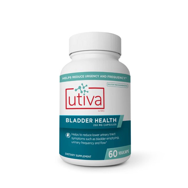 Szio+ Utiva Bladder Health Inc. 60 Vegi Caps 250 mg Proprietary