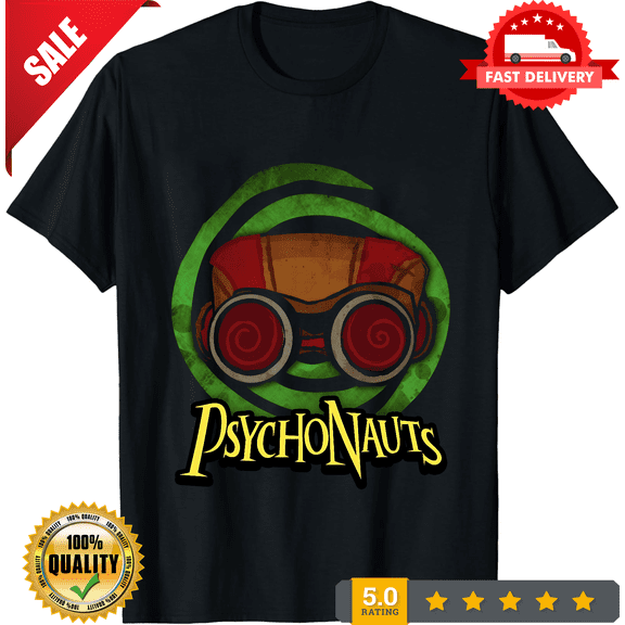 Psychonauts Raz Green - T-Shirt Made in the USA Size S to 5XL, NEW TRENDING ITEM-TH82593