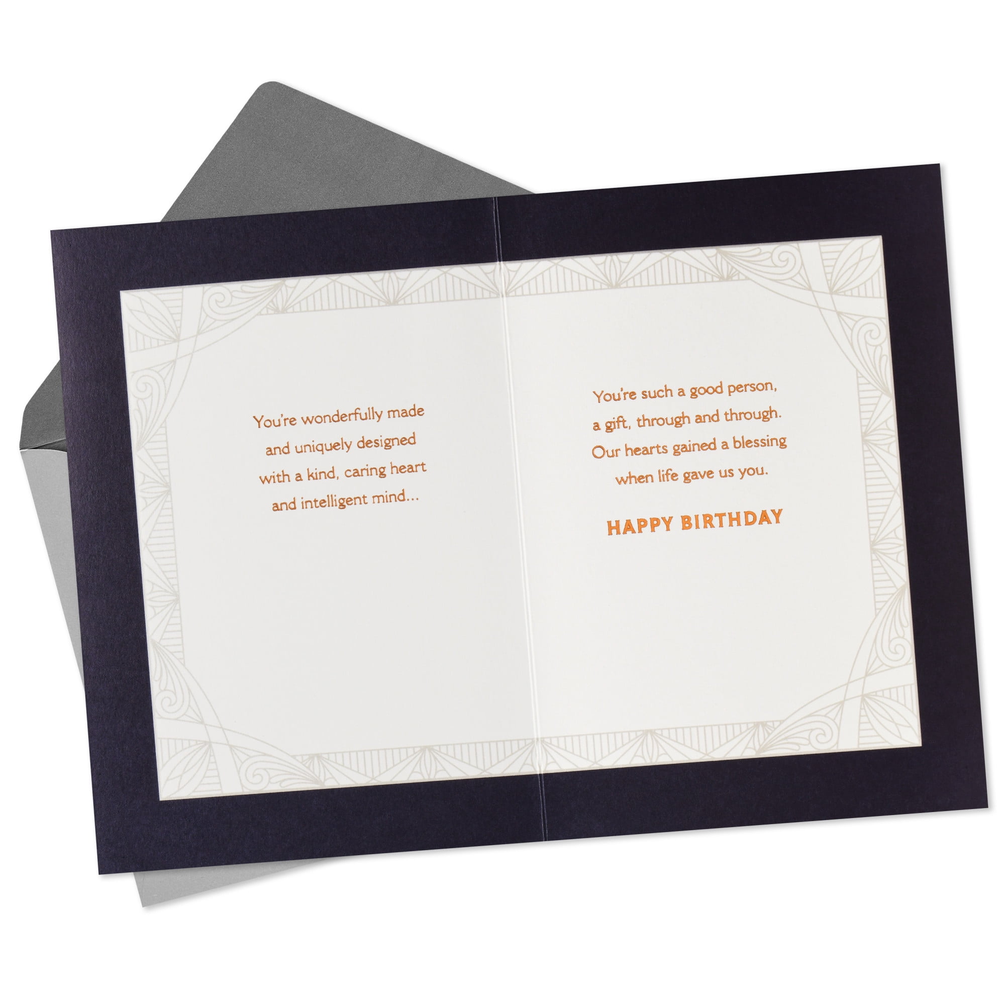 Hallmark Birthday Card for Grandson (Blessed When Life Gave Us You)