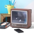 thumbnail image 2 of Kenally Lupa de pantalla de TV retro Amplificador de pantalla de teléfono 3D Imagen de video ampliada desde teléfono móvil Compatible con todos los lupas Kenally TO003054-00, 2 of 6