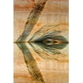 thumbnail image 2 of Paulson, Don 11x14 Gold Ornate Wood Framed with Double Matting Museum Art Print Titled - Utah, Glen Canyon Abstract reflection sandstone, 2 of 4