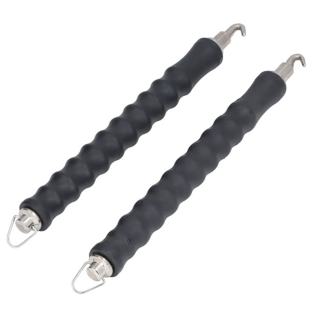 2Pcs Rebar Tire Wire Tool 30cm Total Length Portable Automatic Twist Pull  Hook Set Kit Tensioner Wire Tying Tool 