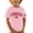 Pink, variant on Toddler Boys Girls Tees Canada Flag Maple Leaf Print Crew Neck Short Sleeve Soft Material Casual Patriotic Daily Street Wear Soft Kids Casual Graphic Tshirts ,Size 5-6Y