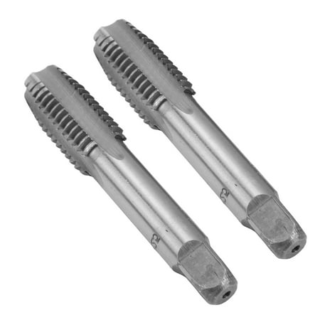 

2pcs High Speed Steel Metric Thread Tap Straight Flutes Thread Tapping Tool Hand Thread TapM18x2.5