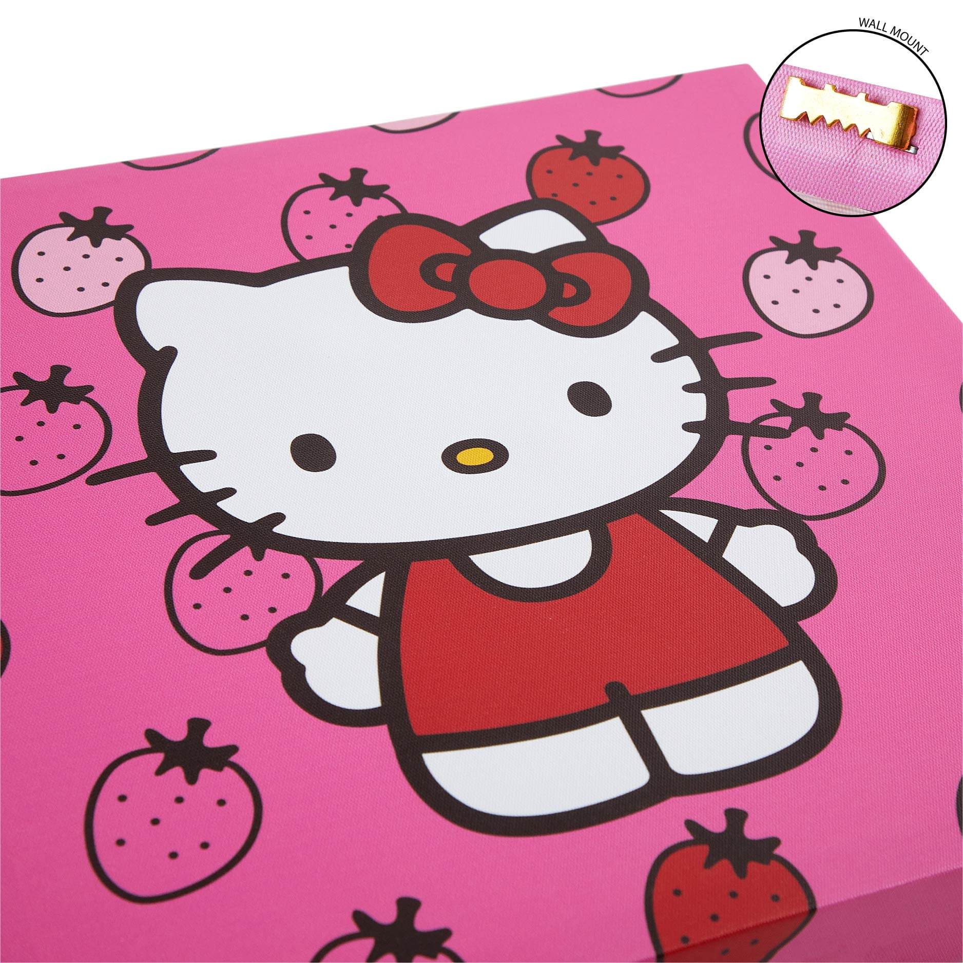Hello Kitty Wall Décor for Kids Room, 4-Pack