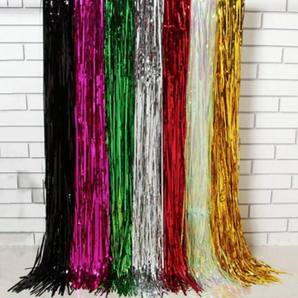 Fringe Curtain Backdrop Curtain Streamers Party Decorations Fringe