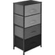 thumbnail image 3 of Mueble buró Organizador Houzer Comoda 4 Cajones Tela Moderno negro, 3 of 6