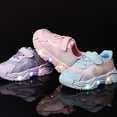 thumbnail image 5 of Girls' Sneakers Light up Shoes LED Flashing Lightweight Mesh Breathable Adorable Running Shoes for Toddler Baby Girls, 5 of 6