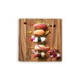 thumbnail image 6 of Ironwood Gourmet Kyoto Sushi Plate With Geisha Feet, Acacia Wood, 10" x 10" x 2", 6 of 10