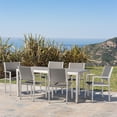 thumbnail image 4 of Noble House Cape Corail 7 Pièces Repas en Aluminium Extérieur en Gris, 4 of 61