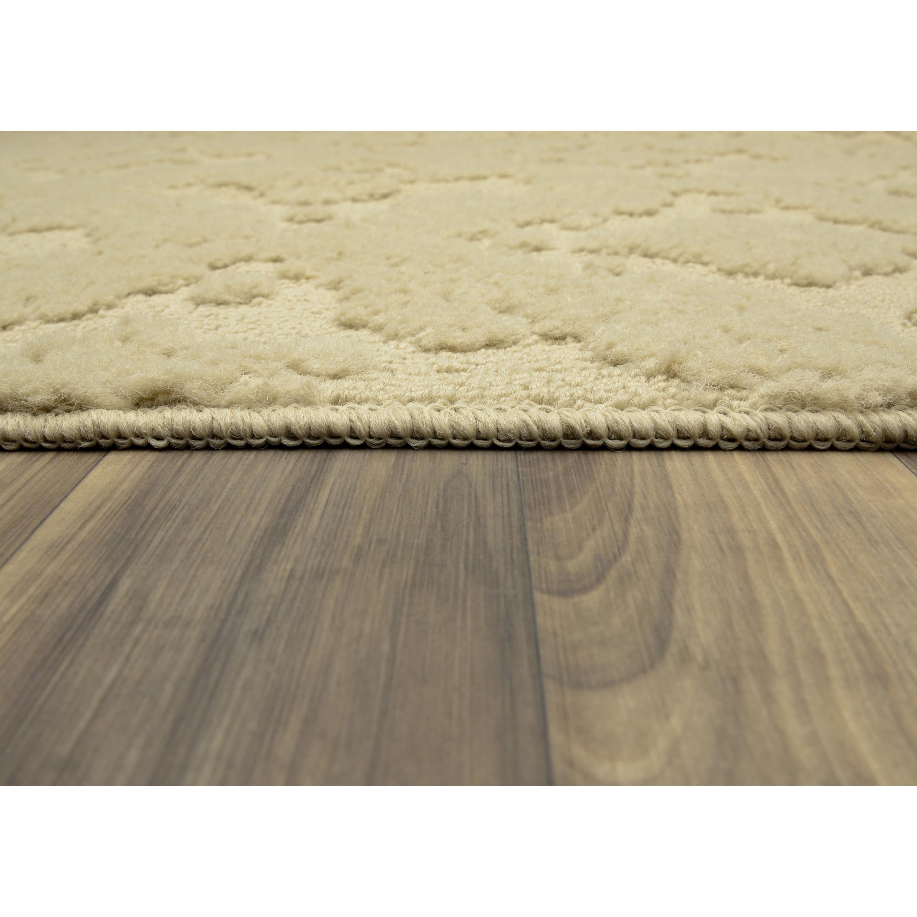 Garland Rug Charleston Polypropylene Tan Indoor Area Rug, 5' x 7'